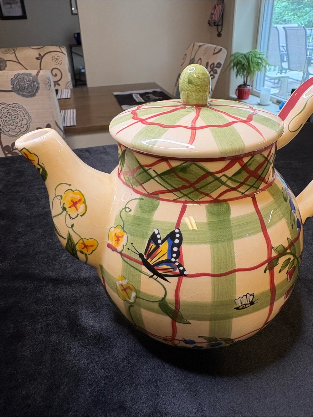 Vintage Flowers, Inc Ballon’s Ceramic Teapot - Picture 2 of 10